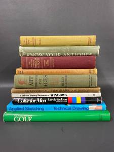 lot 112 image: Vintage Education & Hobby Book Collection Lot