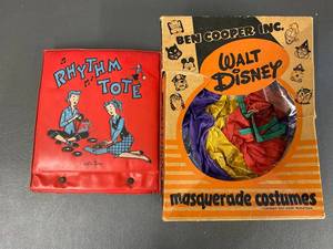 lot 11T image: Vintage Disney Ben Cooper Costume & Rhythm Tote Records