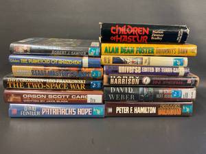 lot 30D image: Science Fiction Book Lot 13 Novels by Various Authors