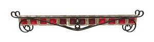 lot 123 image: Scrolled Candle Holder