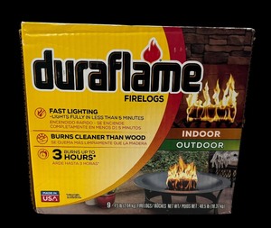 lot 179 image: Box of 9 New Duraflame Logs