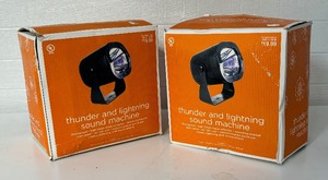 lot 279 image: Two Thunder and Lightning Sound Machines