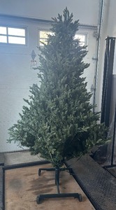 lot 303 image: 7 Foot Faux Christmas Tree