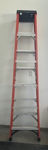 lot 304 image: Husky 8 Foot Ladder Model 01-48001-00