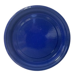 lot 302 image: Cobalt Blue Enamel Platter