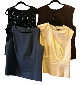 lot 378 image: Four Ann Taylor Sleeveless Shirts