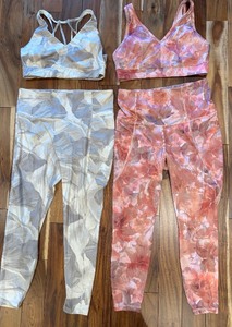 lot 423 image: Workout Outfits  Two Matching Leggings and Sport Bras All In Motion