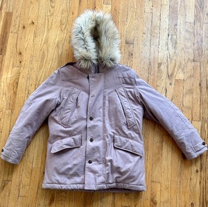 lot 107 image: Womens Purple J. Crew Hoodie Jacket XL