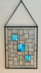 lot 110 image: Stunning Stained Glass Decor