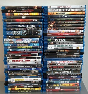 lot 202 image: Movie Night Fabulous Variety of Blu Ray Favorites, Including Home Alone 2, Iron Man and So Much More