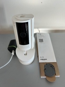 lot 210 image: Ring Stick Up Camera with Pan-Tilt