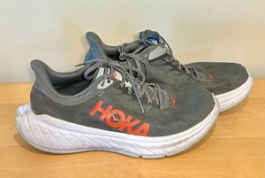 lot 390 image: Mens Hoka One Carbon X 2 Everyday  Run Shoes