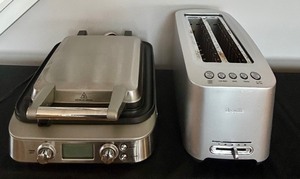 lot 53 image: Breville Waffle Pro and Breville Toaster