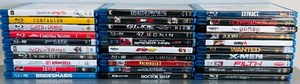 lot 322 image: Lot of 30 Blu-Ray DVDs Including Contagion, Dumbo, 21 Jump Street and More