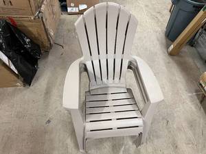 3 Brownish Gray Outdoor Patio Chairs