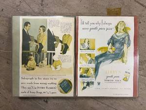 2 Framed Pages of Good Housekeeping