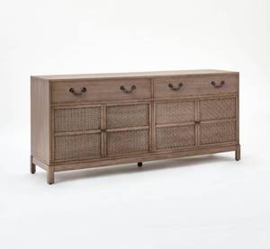Threshold Brandeis Woven TV Stand - Up to 60