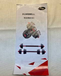 Dumbell Set (New no Box)
