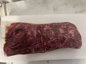 L. 8.45lbs Demkota Beef Boneless Striploin-Choice or Higher