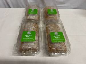 4x 18oz Carrot Roll wButtercream Filling-The Fathers Table