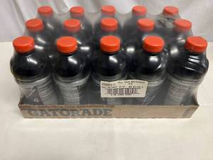 15x 28oz Gatorade Midnight Ice