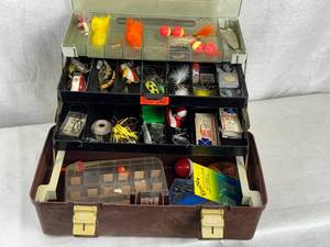 lot 41 image: Tackle Box and Contents