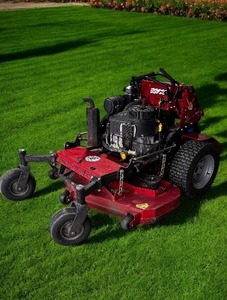 Bradley 52 stand-on compact mower , 5388 Hours. Engine Vanguard Briggs&Stratton 26 HP 810c