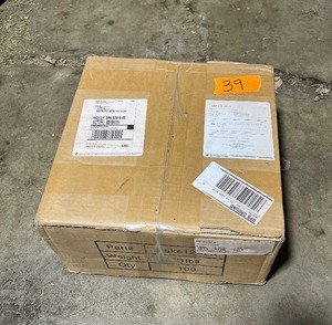 1 box of 100 Bender Board Black STAKES 12 in length.