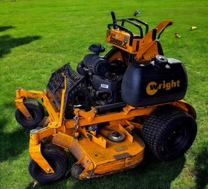 WRIGHT STANDER X 52 FX730 Zero Degree Mower With Brand New $3,000 Kawasaki 23.5HP engine.
