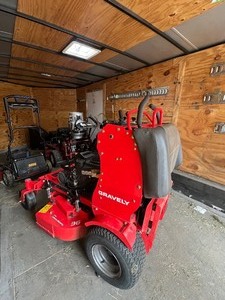 Gravely commercial, stand-on zero-turn mower, Pro-stance 36 fab deck, Model 994131