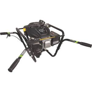 BRAND NEW EARTHQUAKE 2-MAN AUGER POWER HEAD AND 10 AUGER
