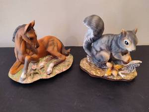 lot 56 image: Vintage HOMCO Animal Figurines