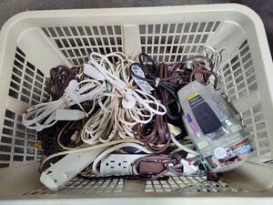 lot 63 image: Assorted Indoor CordsPowerstrips