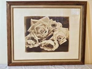 lot 96 image: Luther D. Gerlach Numbered photography Print  Roses