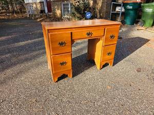 lot 45 image: Rustic Student Desk