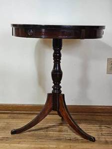 lot 142 image: Antique French Colonial Parlor Table