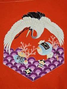 lot 231 image: Vintage Japanese Painted festival Poster