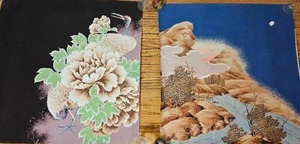 lot 232 image: Vintage Japanese Painted festival Poster