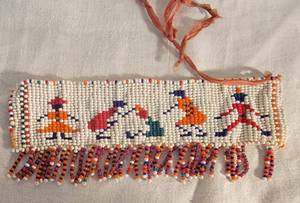 lot 33 image: African Tribal Beaded Head Bands  2