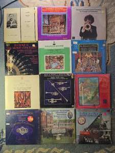 lot 303 image: Huge Classical  World  Folk Vinyl LP Record Collection - 100s of Titles