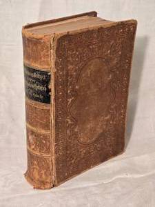 lot 262 image: Antique German Leatherbound Book - History of the War Between Germany and France - James D. McCabe - 1871