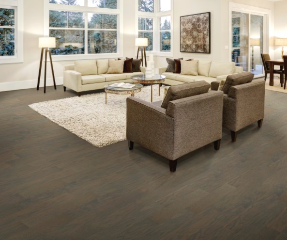 lot 157 image: 412 SF of High End American Hickory Casabella Real Hardwood Floor - Greenwich - 6x12X RL - EWA