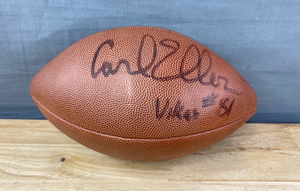 lot 42 image: Carl Eller Autographed Minnesota Vikings Wilson NFL Football K