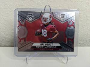 lot 31D image: 2024 Panini Mosaic Marvin Harrison Jr. NFL Debut RC #283 T