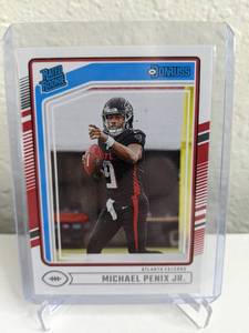 lot 72C image: 2024 Panini Donruss Michael Penix Jr. Rated Rookie #308 T