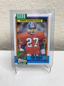 lot 872 image: 1990 Topps Steve Atwater Super Rookie #29 J