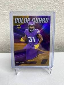 lot 873 image: 2023 Panini Zenith Cam Akers Color Guard Memorabilia #CG-14 J