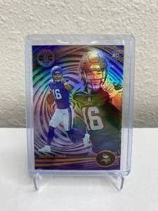 lot 876 image: 2023 Panini Illusions Jaren Hall RC #74 J