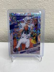 lot 3C image: 2021 Panini Donruss Optic Peyton Manning Silver Disco Prizm #113 J
