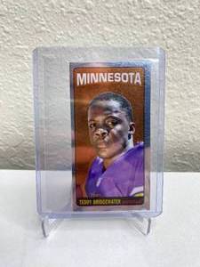 lot 879 image: 2014 Topps Chrome Teddy Bridgewater 1965 Throwback #TB13 J